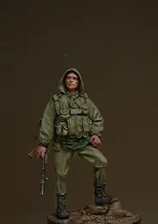 1/35 солдат особых войск России игрушка Смола модель миниатюрный комплект unassembly Неокрашенный