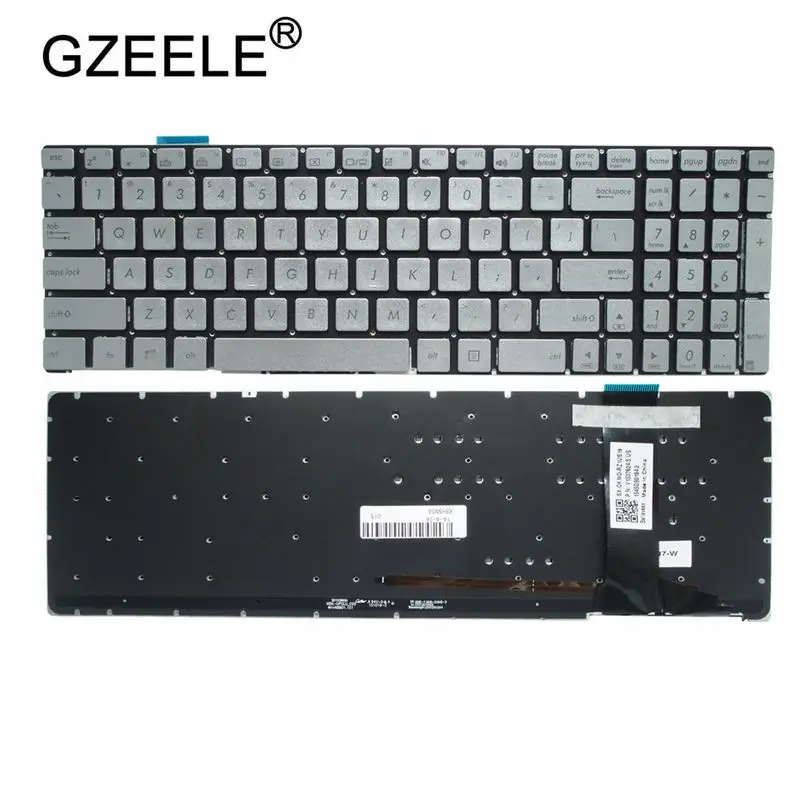 GZEELE English подсветкой США клавиатура для ASUS N56 N56V N76 N76V N76VB N56DY N76VJ N76VM N76VZ U500VZ N56VV N56VZ U500VZ U500 U500V