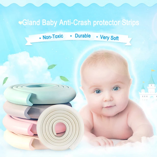 Gl 4m Long Baby Anti Crash Protector Strip Furniture Edge Corner Gl 4m Long Baby Anti Crash Protector Strip Furniture Edge Corner Stopper Table Protective Cushion