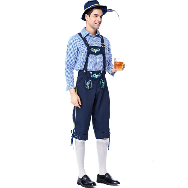 Umorden вечерние костюмы Bavarian Oktoberfest для мужчин, немецкие костюмы для женщин, Fantasia Beer Waiter, косплей, наряд для пары