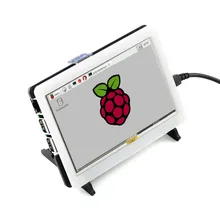 Waveshare RPi 5 дюймов HDMI lcd с биколор чехол резистивный сенсорный экран 800x480 Поддержка любых версий Raspberry Pi