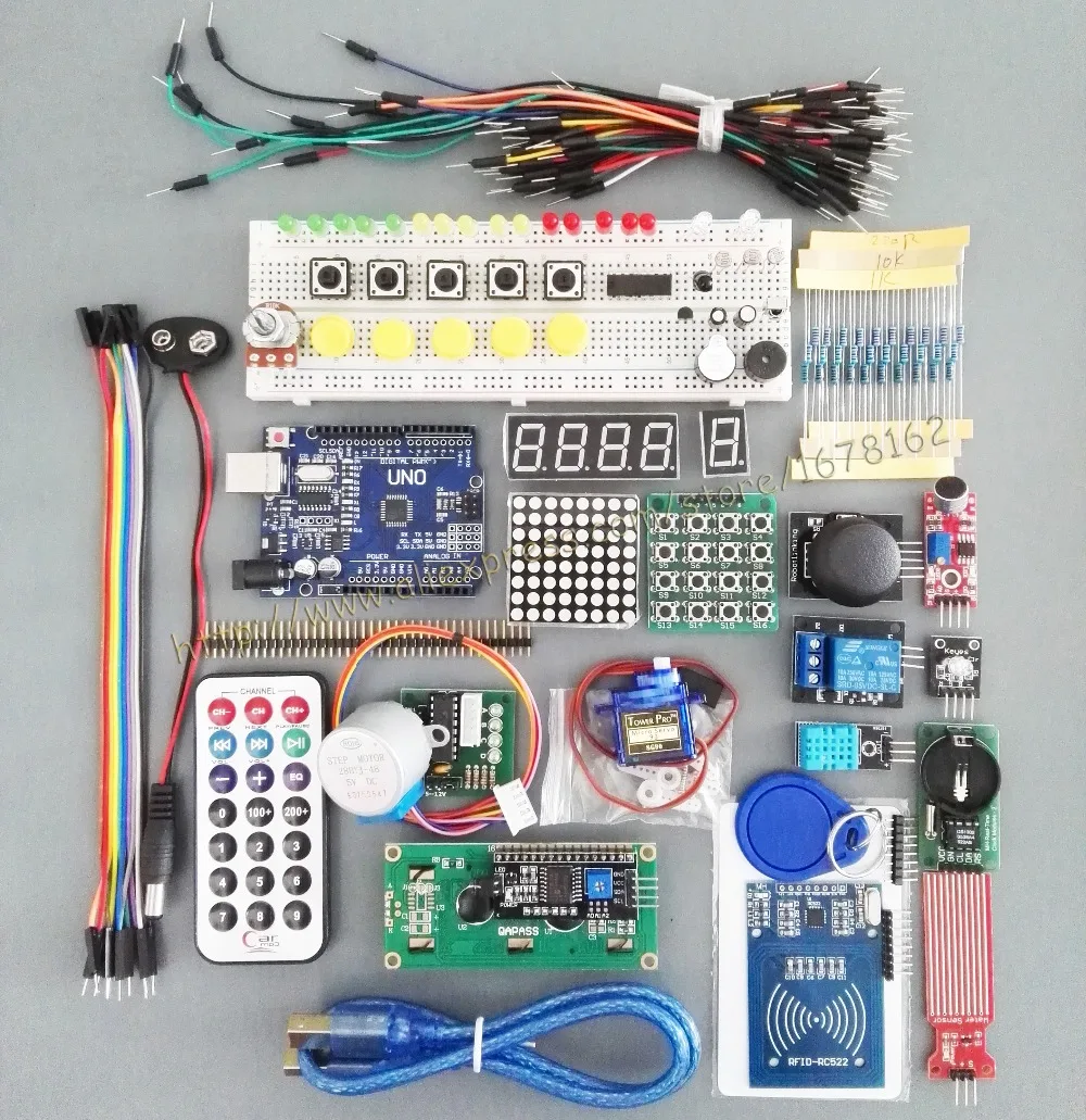 

RFID Starter Kit for Arduino UNO R3 Upgraded version Learning Suite in Stock