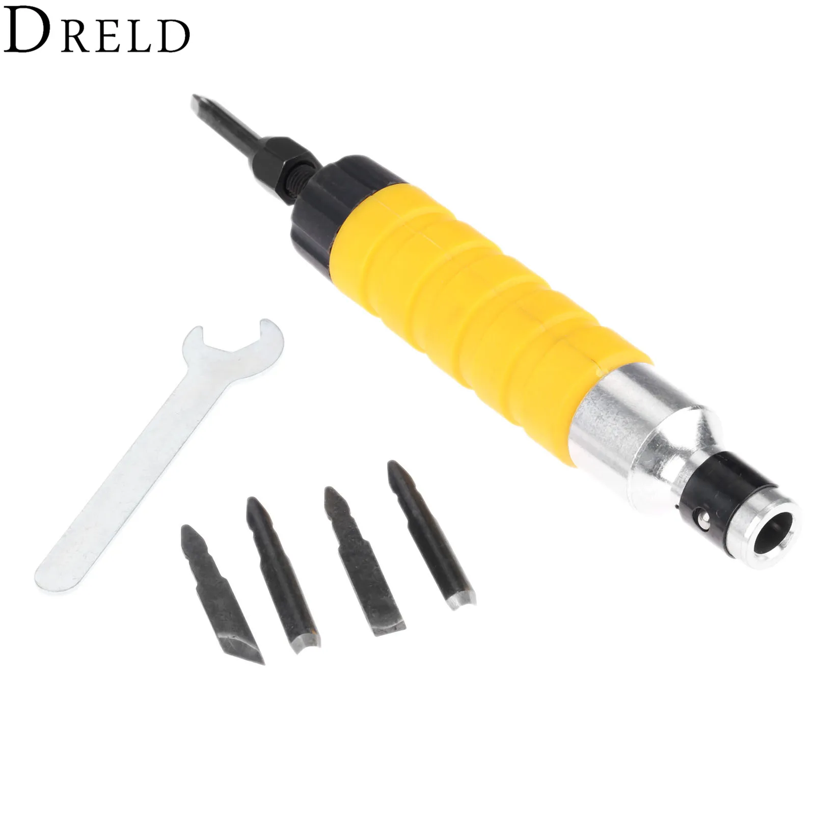 DRELD Electric Woodworking Chisel Carving Engraving Knife Tool Set