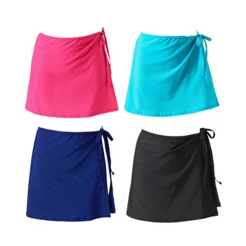 

Women Summer Skirts Tie Side Seaside Vacation Casual Apron Female Skirt B2Cshop