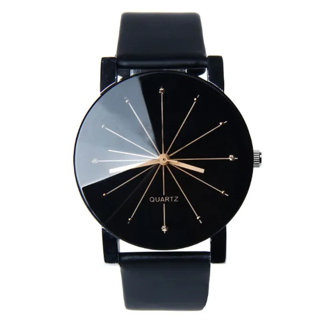 Fashion Luxury Brand Men Women Quartz Watches Clock Leather Round Dial Wrist Wat Fashion Luxury Brand Men Women Quartz Watches Clock Leather Round Dial Wrist Wat