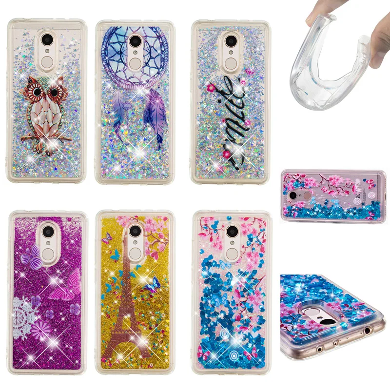 

Glitter Quicksand Soft TPU Silicone Phone Case Cover Shell Coque Fundas for xiaomi 5X Mi A1 Redmi 4A 5 5Plus Note 4 4X 5A 5 Pro