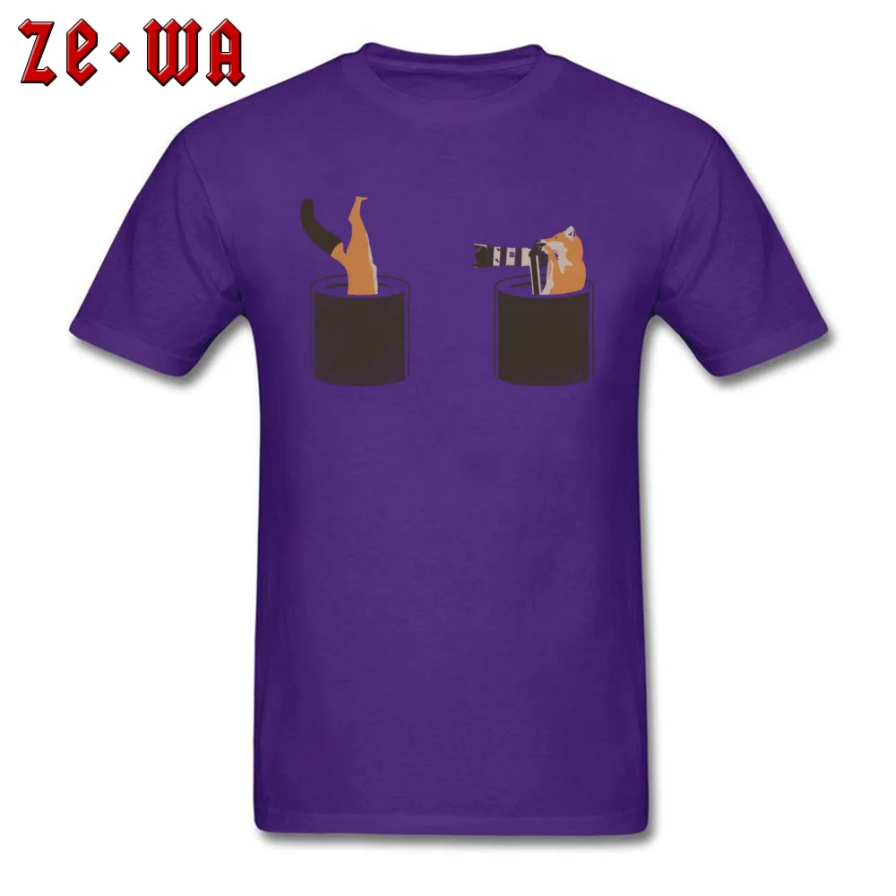 foxtographer Men Oversized Funny Tops Shirts O-Neck VALENTINE DAY Cotton Fabric T-shirts comfortable Short Sleeve Tee-Shirts foxtographer purple