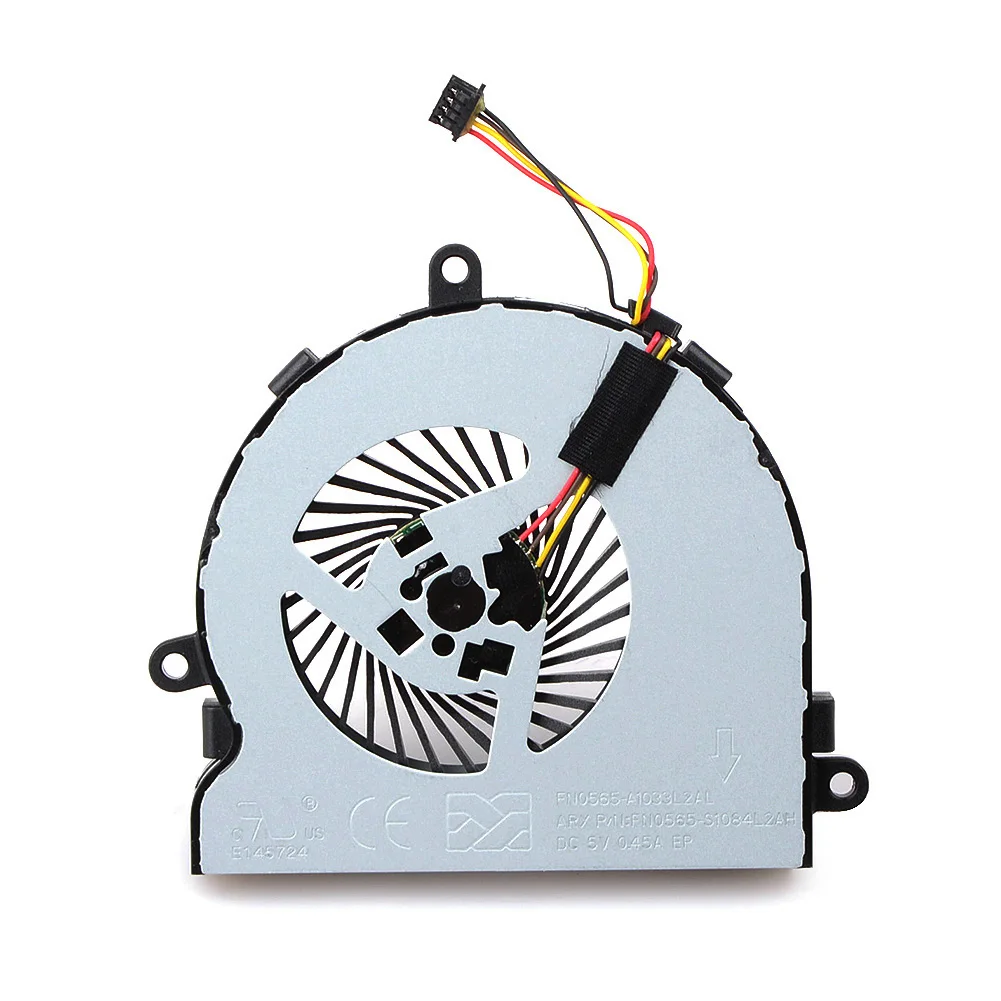 

4 Pin Laptops Replacement Accessories Cpu Cooling Fans Fit For HP 15-AC Notebook Computer Cooler Fans
