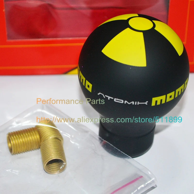 Universal ATMOIK Gear Knob Yellow Color Racing Car Gear Shift Knobin
