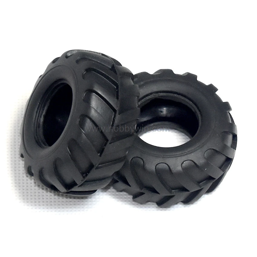 

HBX part 24966 Tire 2pcs for 1/24 RC Model Crawler Truck 2098B