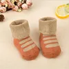 Chaussettes d'hiver en coton pour bébés de 0 à 3 ans, chaussettes épaisses et chaudes avec dessin animé pour garçons et filles ► Photo 3/6