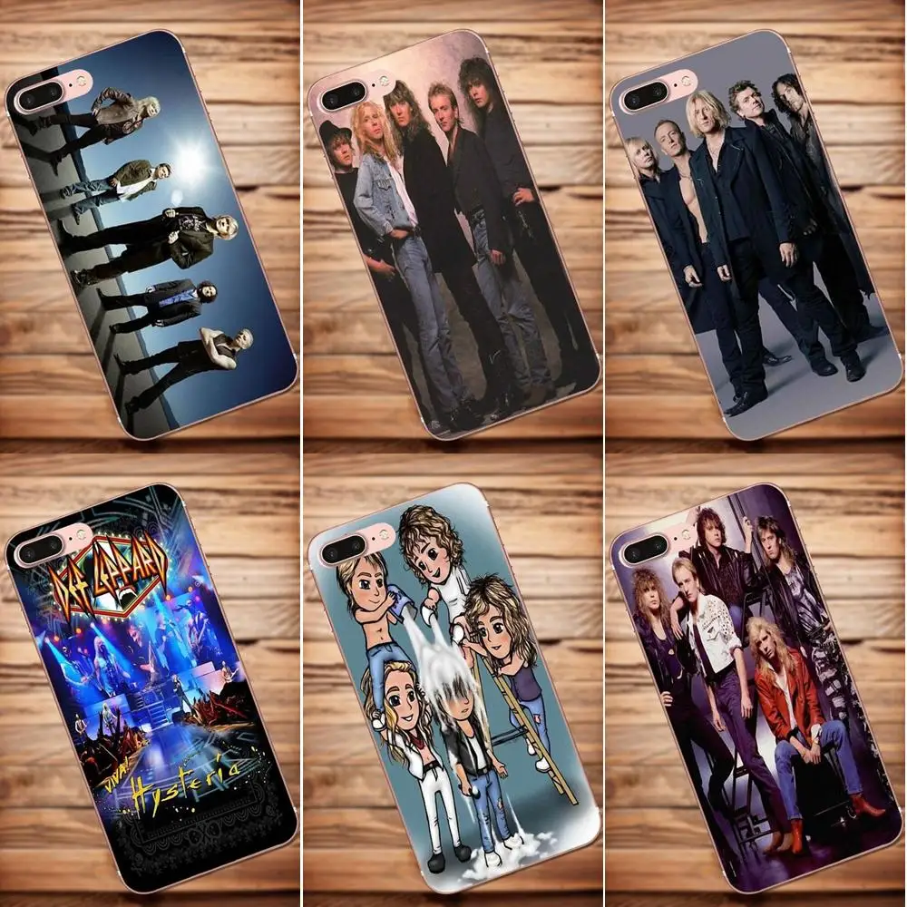 Vvcqod Band Def Leppard Uk Flag TPU Quinn Phone For Galaxy Alpha Core Prime Note 4 5 8 S3 S4 S5 S6 S7 S8 S9 mini edge Plus | Мобильные