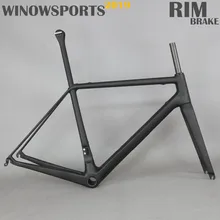 Winowsports супер легкий T1000 карбоновая рама для шоссейного велосипеда Di2 groupset совместимый R.5 нормальный тормоз обода дорожный гоночный зажим рамки Winowsports супер легкий T1000 карбоновая рама для шоссейного велосипеда Di2 groupset совместимый R.5 нормальный тормоз обода дорожный гоночный зажим рамки