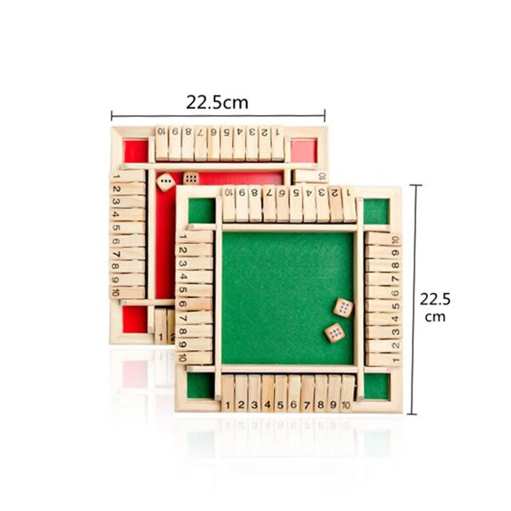 Четырехсторонние флоп-игры, цифровые игровые игрушки, детские развивающие настольные игры для родителей и ребенка, вечерние, повседневные, азартные игры, 1 комплект