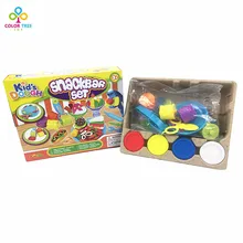 DIY Intelligent Plasticine Creative Fimo Polymer Clay With Mold Tool Kid Education Toys Play Dough Moulds