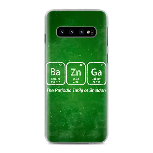 Чехол для телефона с логотипом bazinga The Big Bang(1) для samsung Galaxy S10e S10 S8 S9 Plus M10 M20 M30 A50 S6 S7 Edge, Жесткий Чехол cov - Цвет: 06