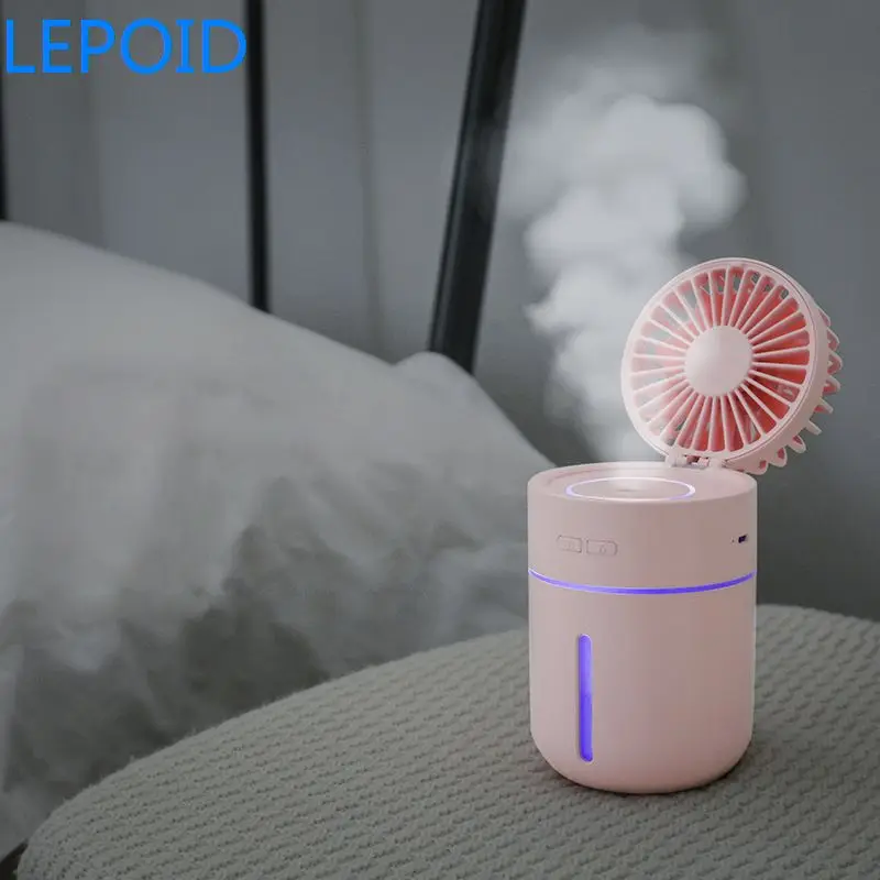 

LEPOID Portable Hand Fan Battery Operated USB Power Handheld Mini Fan Cooler