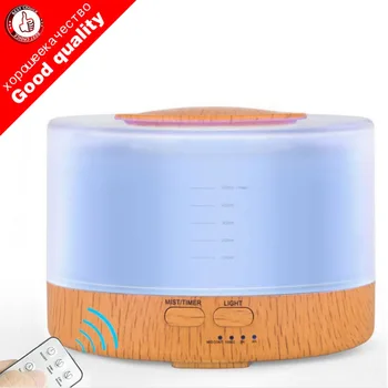

500ml Remote Control Ultrasonic Air Aroma Humidifier With 7 Color LED Lights Electric Aromatherapy Essential Oil Aroma Diffuser