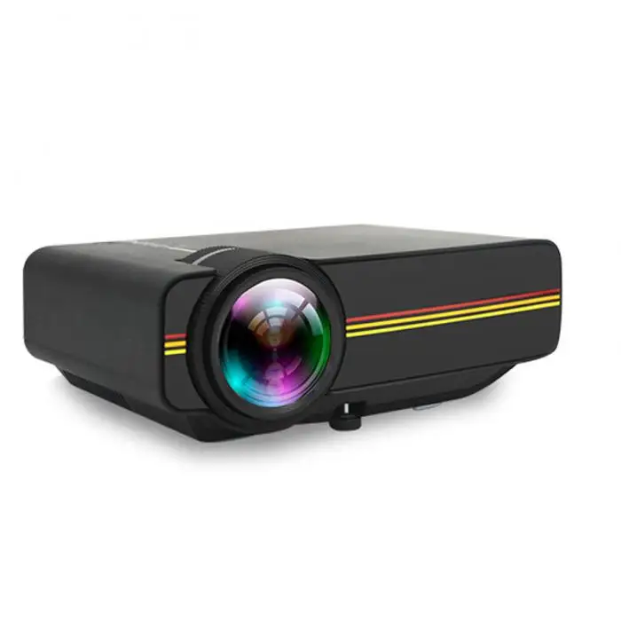 Мини бытовой проектор HD 1080P Мультимедиа светодиодный видеопроектор AS99