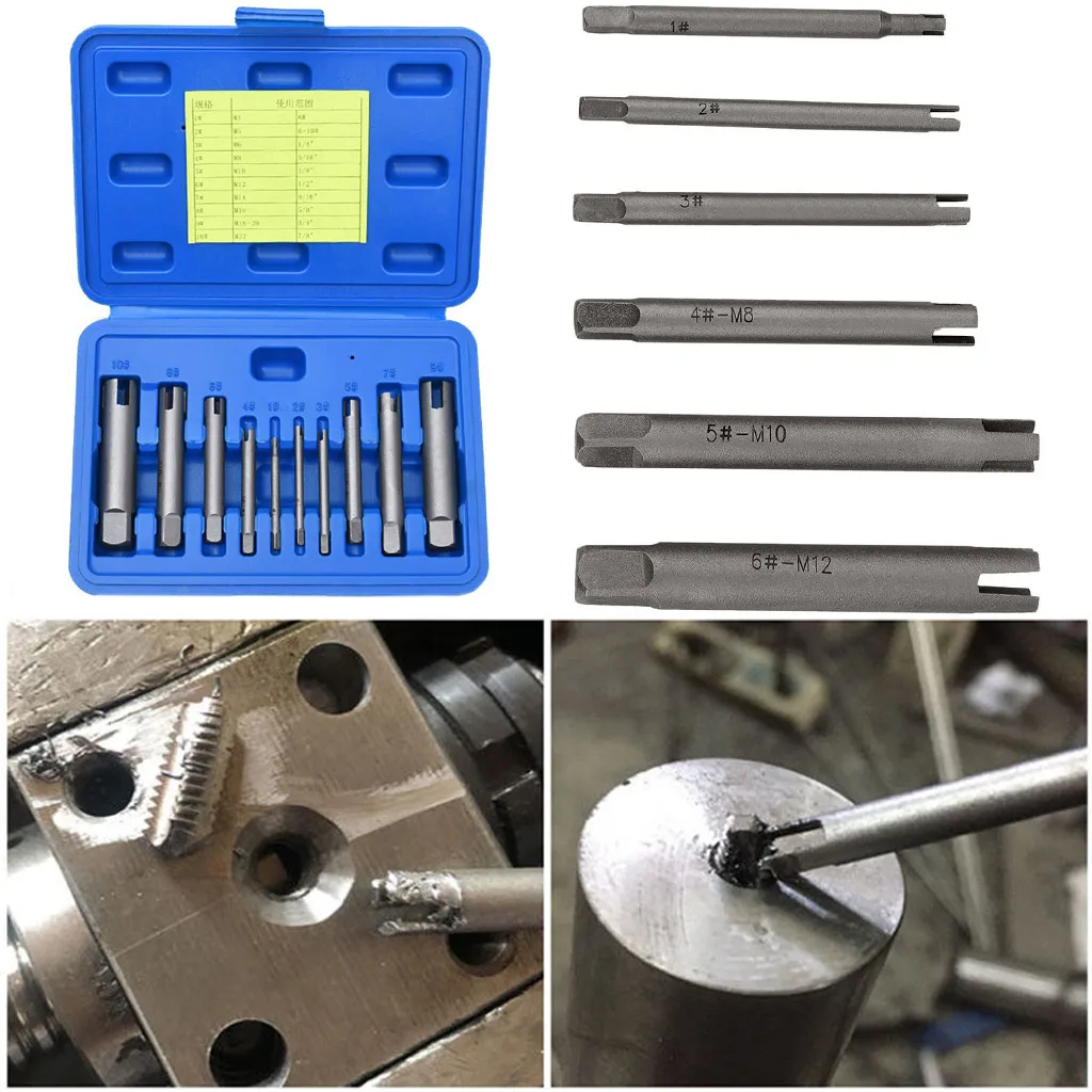 

High Quality Steel Broken Head Taps Remover Chrome Vanadium Steel Socket Extension Drill Bits Bar Bit Set Tools tightly tools