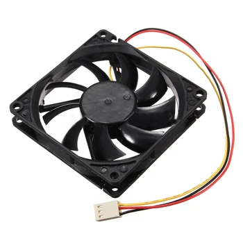 

12V 3 Pin CPU Fan Heatsink Cooler Heatsink Fan For PC 80x80x15mm