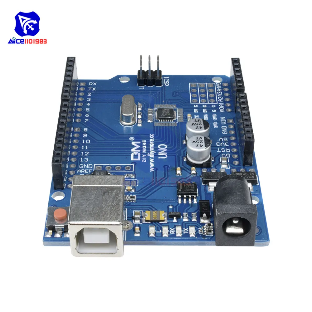 CH340 CH340G usb type-B Mit ATmega328P 16 МГц для Arduino UNO R3 Замена ATmega16U2 с Pin ONE