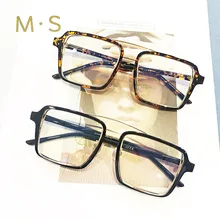 MS 2018G анти синий луч света компьютерные очки радиационно-стойкие прозрачные оправа для очков плоские зеркальные очки