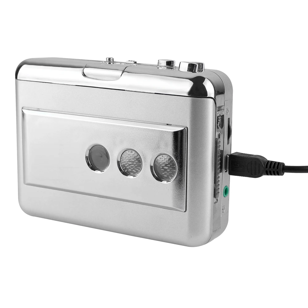 Ezcap 218B USB кассета захвата Магнитный преобразователь стерео HiFi звук бас AUX Выход
