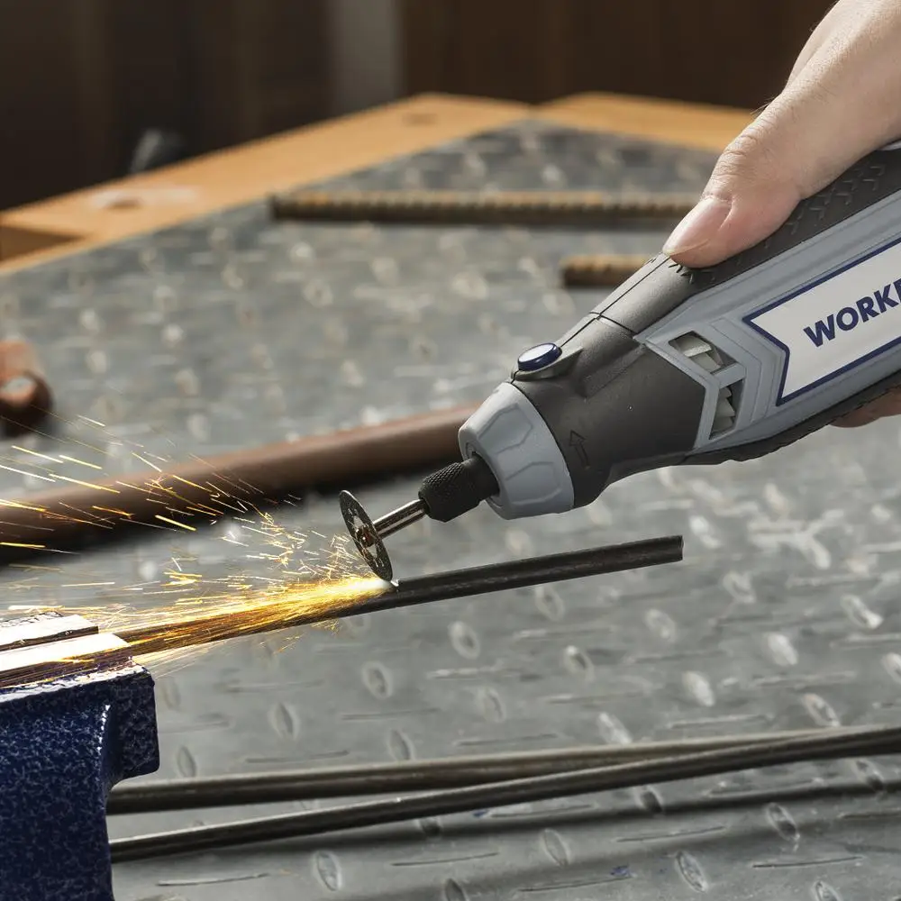 WORKPRO 130W Mini Drill Rotary Tool With Grinding