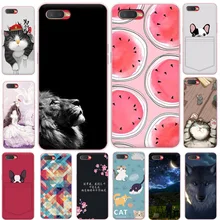 Coque OPPO RX17 Neo lindo de dibujos animados de silicona perro gato funda de teléfono Animal para OPPO RX17 Neo RX 17 Neo volver Fundas Shell RX17Neo