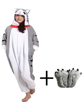 

Adults New Fantastic Cozy Onesie Autumn Winter Soft Fabric Lovely Chi's Sweet Home Animal Pajamas Whole Novel Paw Shoe Hot Sales