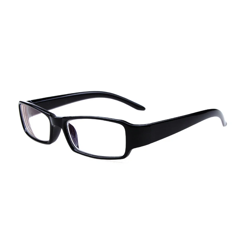 

Fashion Coating Film Women Men Myopia Glasses PC Black Half Eyewear Frame Ultralight Comfortable -1.0 To -6.0 Unisex M006