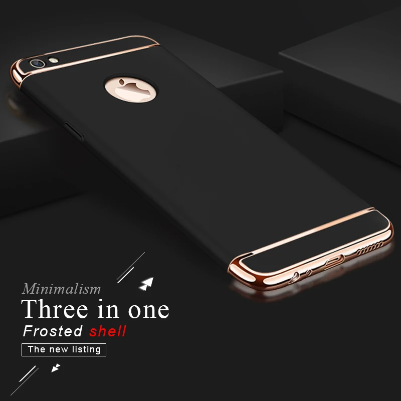 Чехол для телефона HUKU iPhone 6 6S Plus чехол Apple роскошная жесткая задняя крышка из