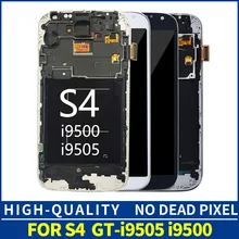 I9500 lcd для SAMSUNG Galaxy S4 i9505 lcd дисплей сенсорный экран дигитайзер с рамкой для SAMSUNG s4 i9500 экран s4 Дисплей lcd