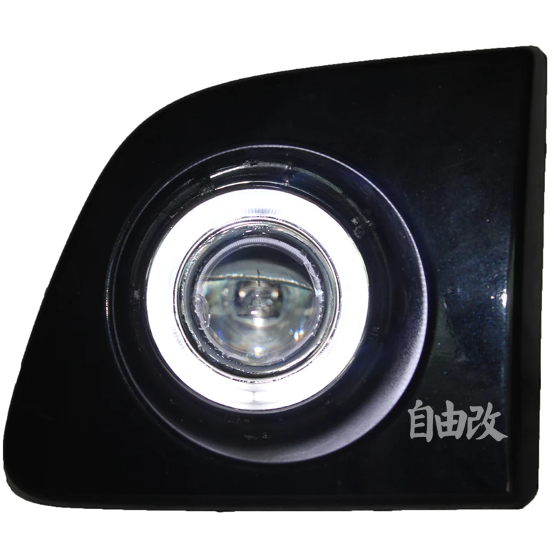 Osmrk daytime running light CCFL angel eye + halogen fog lamp with projector lens + fog lamp cover for MG7 MG 7 2009-2012