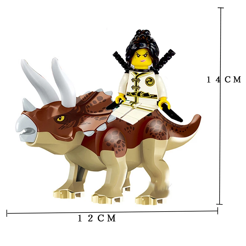 Legoings Jurassic Dinosaurs Guguetes Compatible Legoing World Park Dinosaur Raptor Protection zone Building Blocks Set Kids Toys