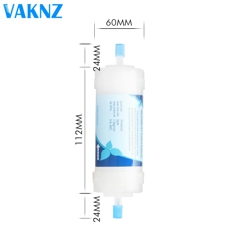 Vaknz 스마트 비데 변기 시트 워터 필터, 녹 제거 필터, 주방 여과 정수기, 전면 필터