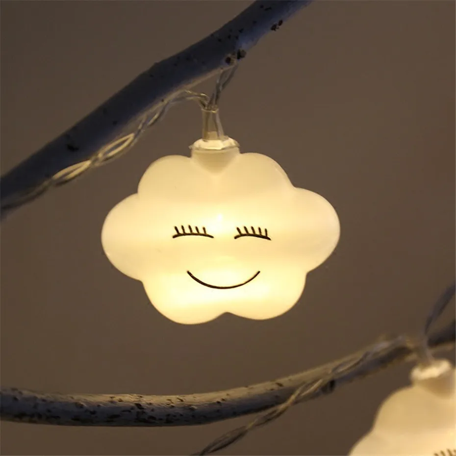 Stargirl waterproof cloud string lights for home decoration 