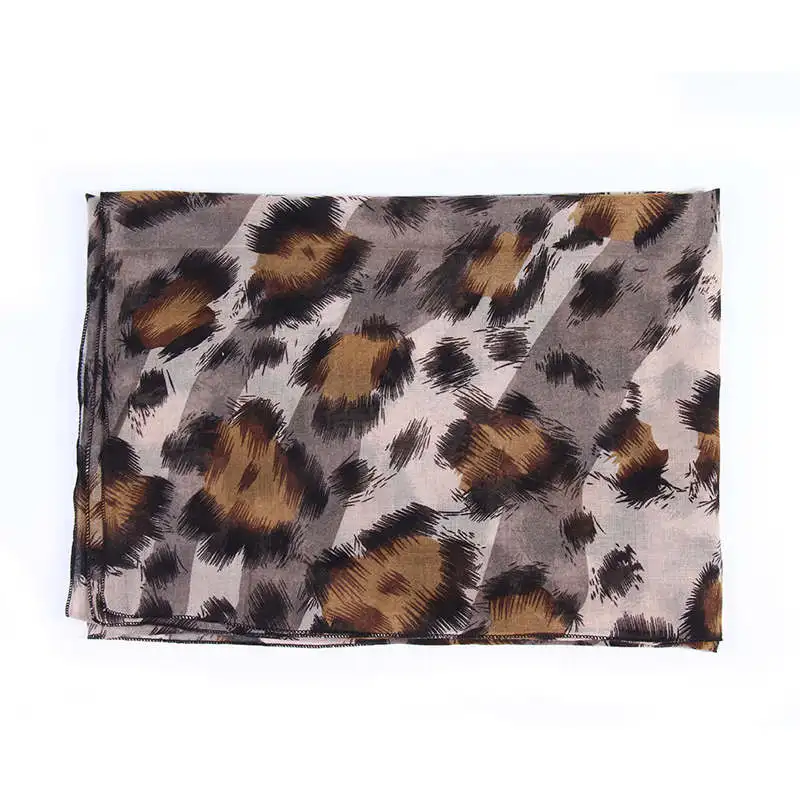 Women Ladies Leopard Print Scarf Wrap Shawls Headband Soft Shawl Long palatine women's scarves handkerchief hijab scarf 40MA0420