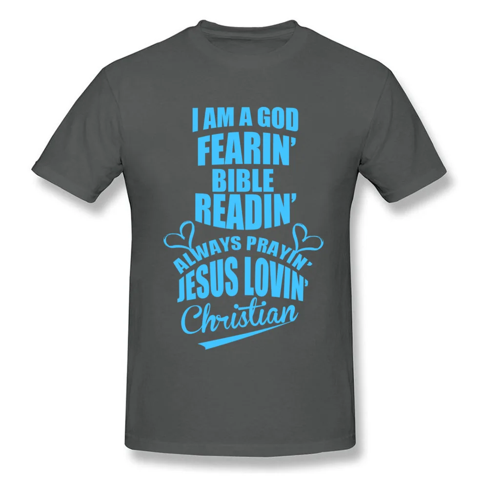 Brand Mens Tops & Tees JESUS LOVING comfortable T-shirts 100% Cotton Fabric Short Sleeve Normal T Shirt O-Neck JESUS LOVING carbon