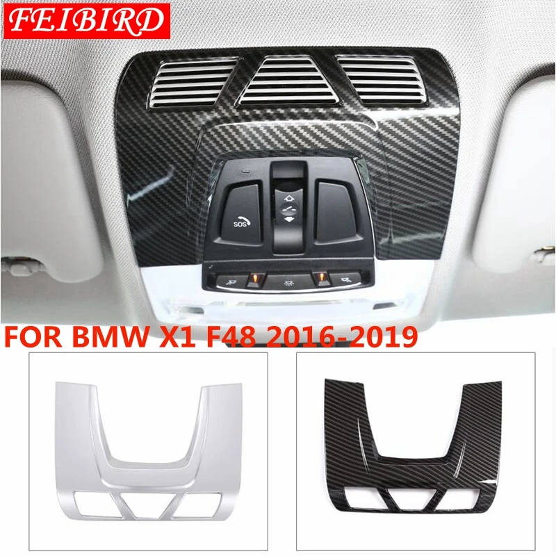 Аксессуары для авто BMW X1 F48 2016 2017 2018 2019 ABS Крыша лампы чтения крышка Отделка матовое