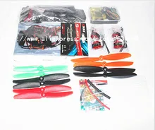 FPV mini drone DIY zmr250 H250 quadcopter frame kit with MT1806 2280KV motor + EMAX Simon K/BLHeli 12A ESC + CC3D fight control
