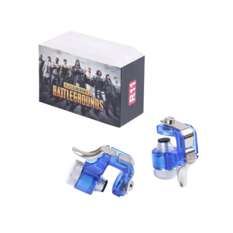 

Metal Smart Phone Mobile Gaming Trigger for PUBG Mobile Gamepad Fire Button Aim Key L1 R1 Shooter Pubg Controller