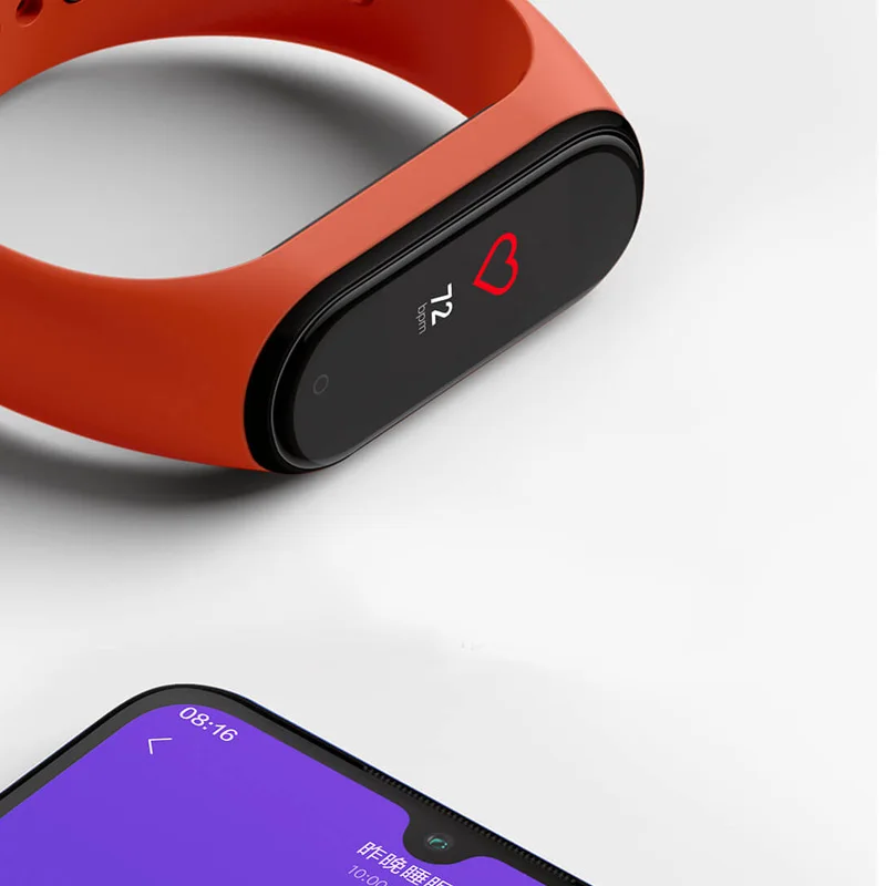 Мировой новейший mi Xiao mi Band 4 умный Спортивный Браслет Сенсорный экран Водонепроницаемый Фитнес-трекер для измерения сердечного ритма спортивный браслет mi Band 4