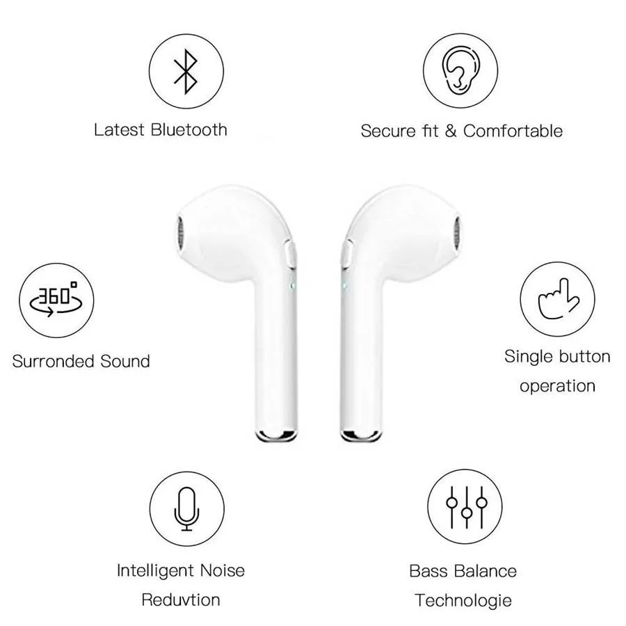 I7s TWS sports running outdoor true stereo music bluetooth headset i7s TWS is suitable for iphone and android phones