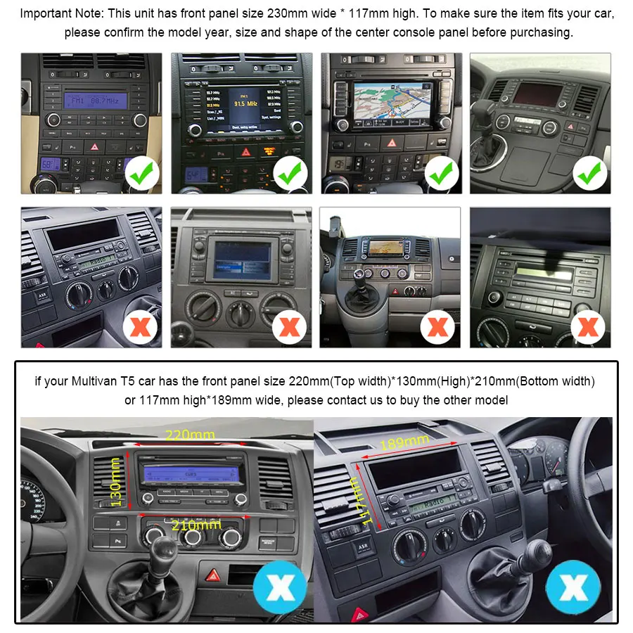 Flash Deal Erisin ES4856T 7" Android 9.0 Pie Car DVD Player SD GPS 4G OBD DAB+ Radio for VW T5 Multivan TOUAREG 2