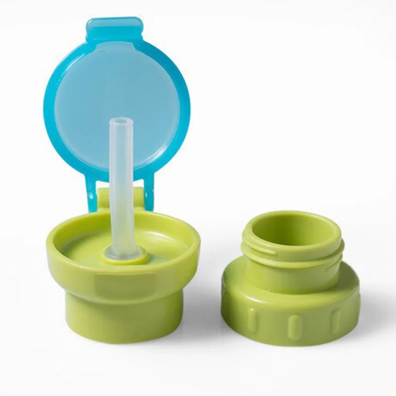 Детские товары, Детские бутилированные напитки, соломенные Мульчирующие, переносные, герметичные, для малышей 40 г - Цвет: Зеленый
