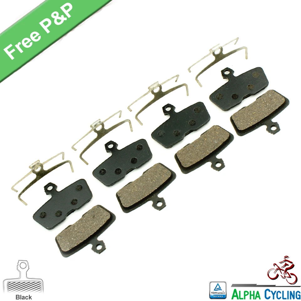

Bicycle Disc Brake Pads for AVID SRAM CODE R, NEW CODE Disc Brake, RESIN, 4 Pairs