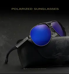 HDSUNFLY Для мужчин 100% поляризованные очки модного бренда дизайн авиации солнцезащитные очки для мужчин зеркальное покрытие Eyewears UV400