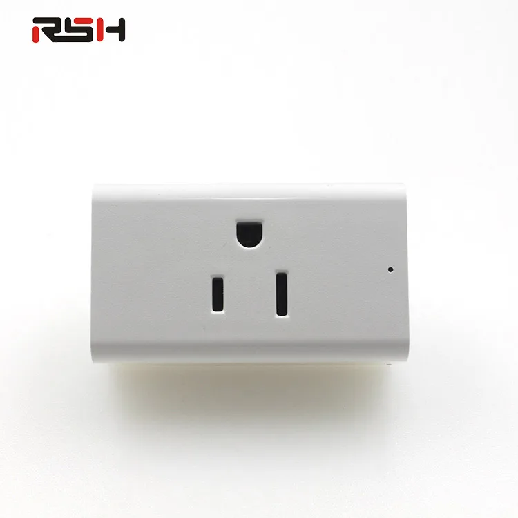 Умный WiFi выключатель питания US Plug Alexa/Google Home App Control 15A|Модули для умного дома| |